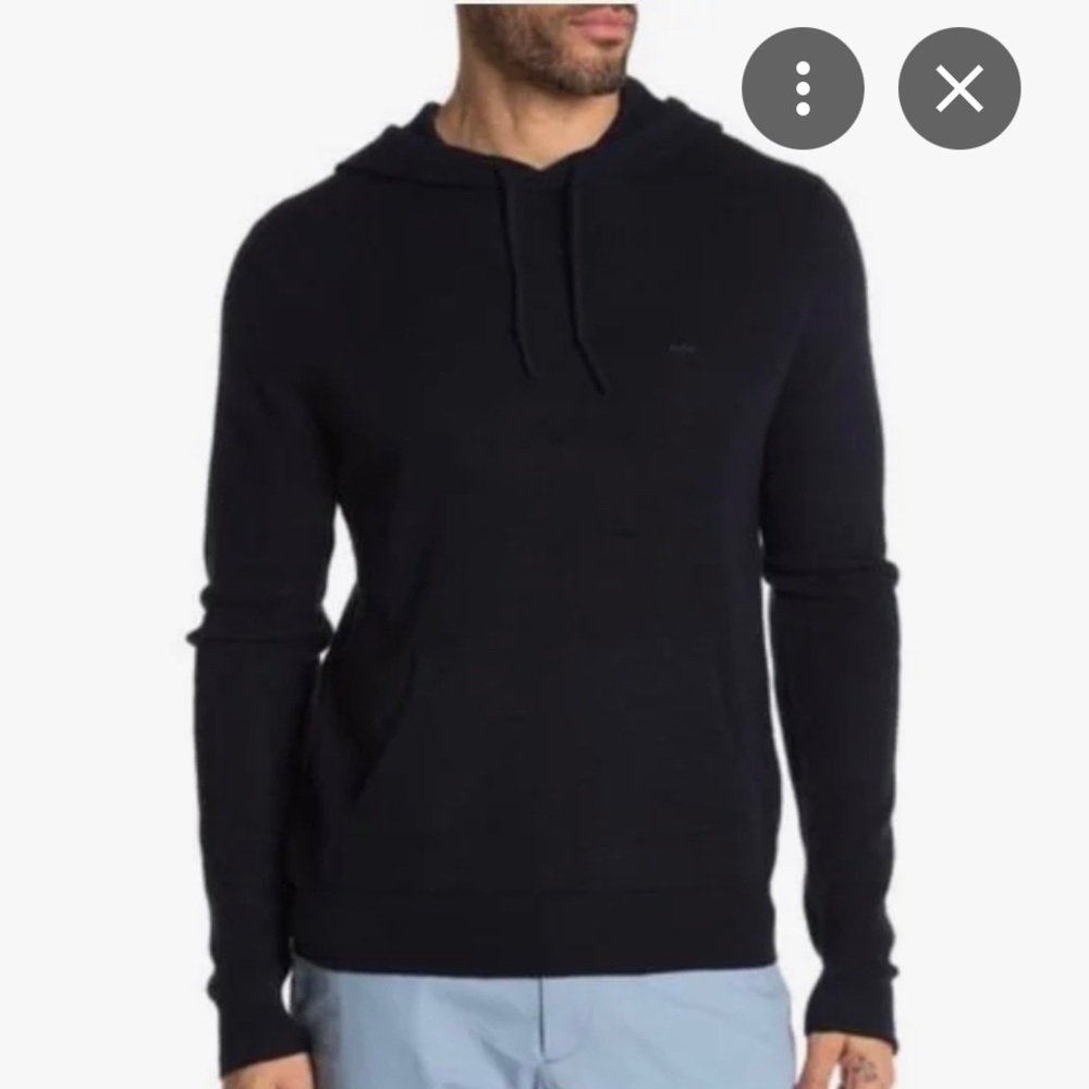 Michael Kors hooded black sweater